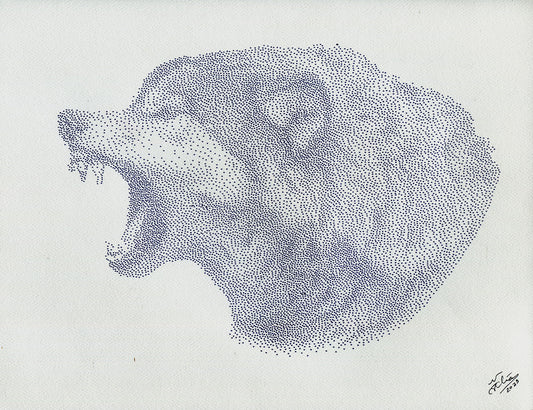 Wolf Drawing Art Elias Zacarias