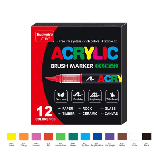 Free Acrylic Markers Set For Winners!