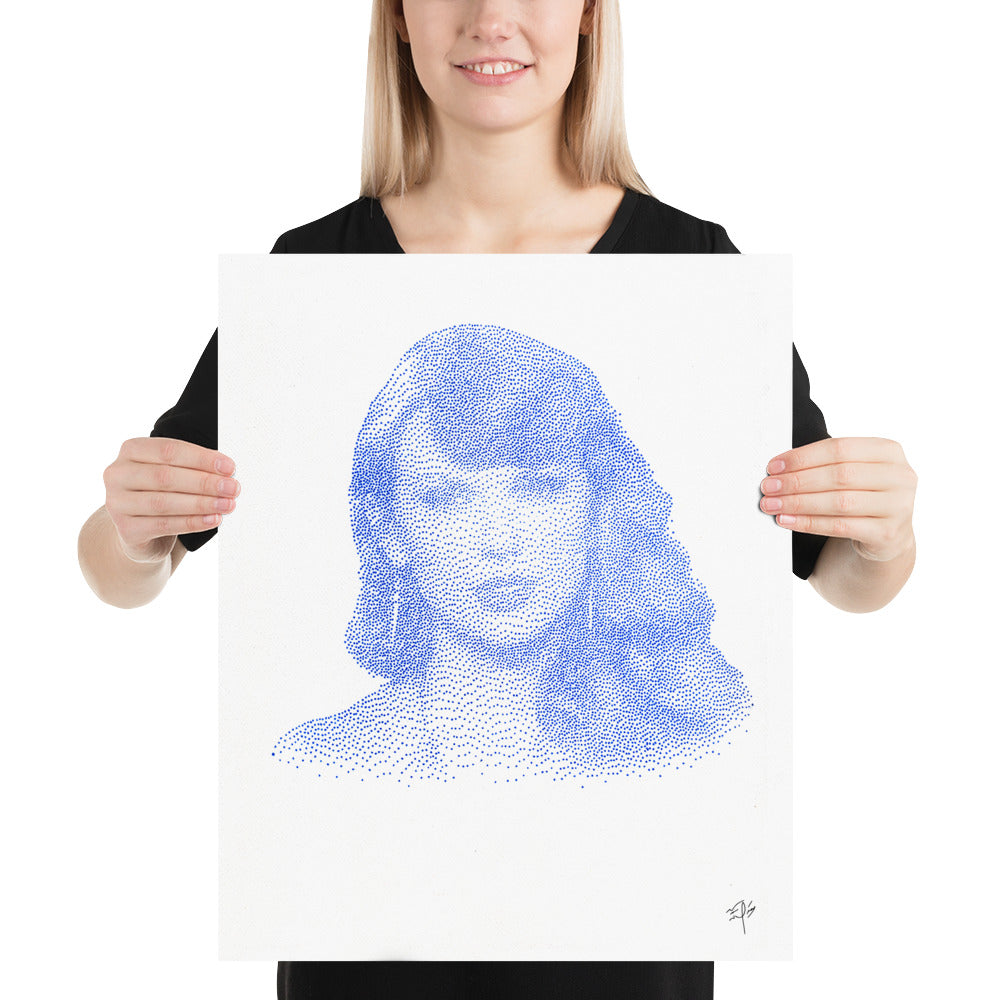 Taylor Swift Pointillism Poster