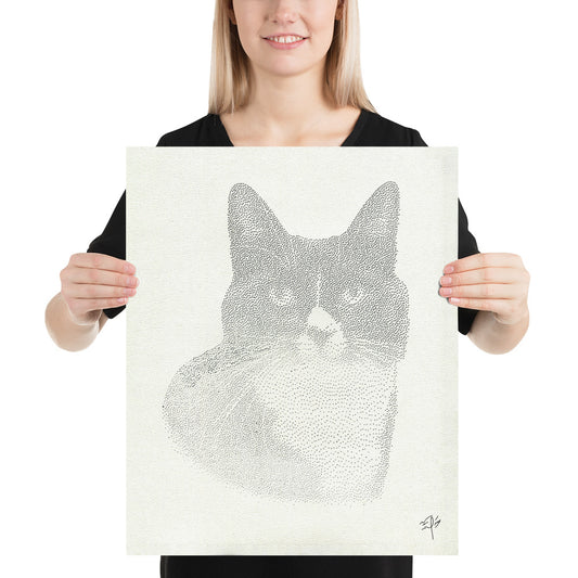 Cat Drawing Poster