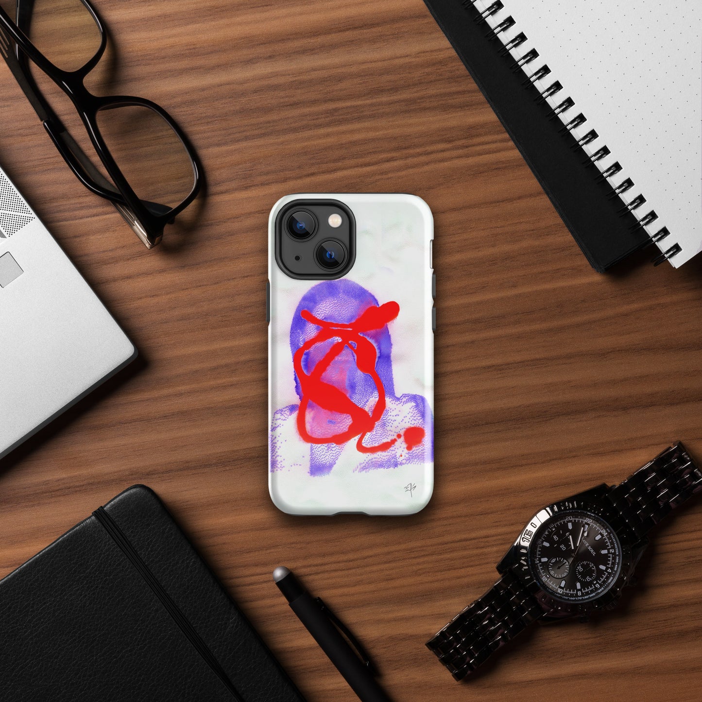 Millie Bobby Brown Destroyed Drawing Tough Case for iPhone®