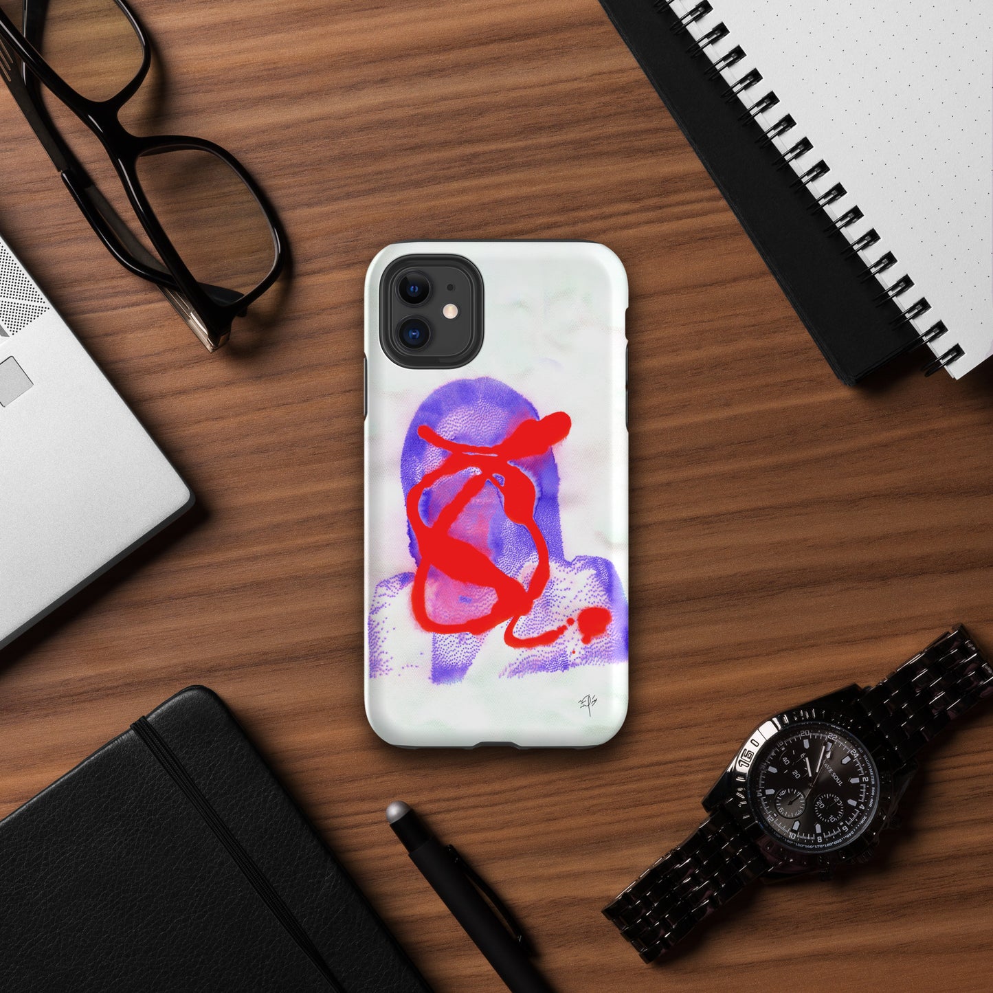 Millie Bobby Brown Destroyed Drawing Tough Case for iPhone®