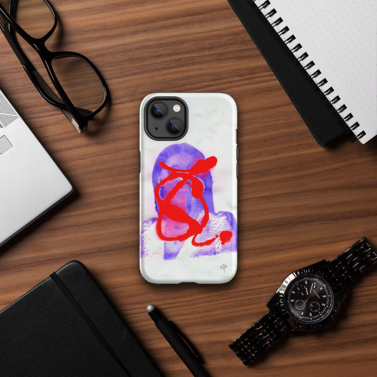 Millie Bobby Brown Destroyed Drawing Tough Case for iPhone®